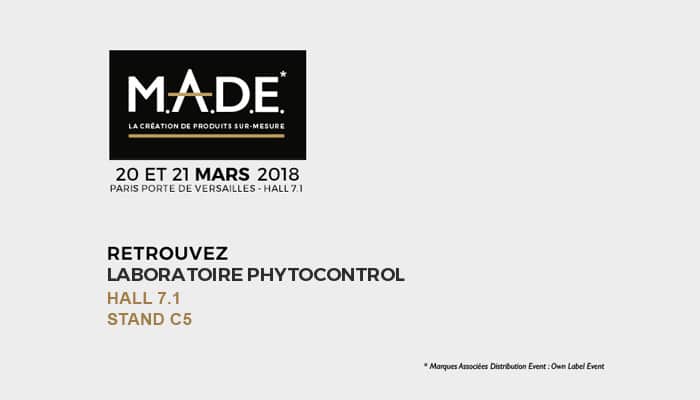 M.A.D.E. 2018 : Phytocontrol répond une nouvelle fois présent !
