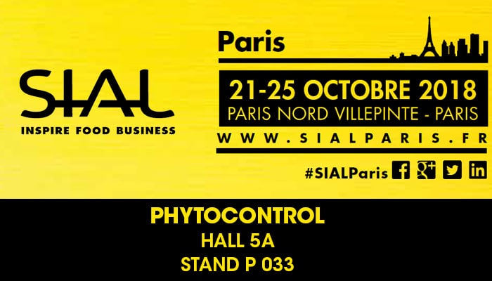Phytocontrol vous donne rendez-vous au SIAL 2018