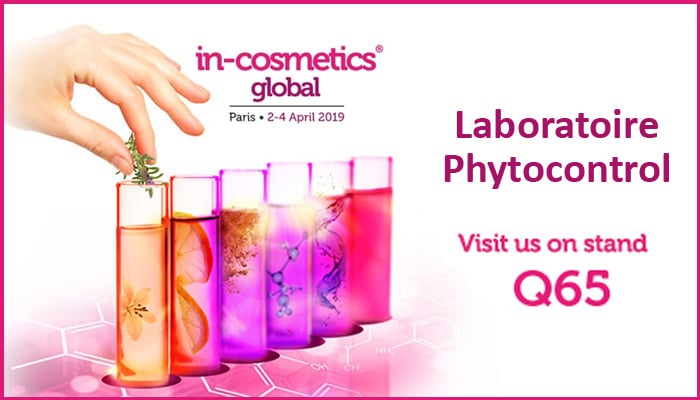 Phytocontrol participe au salon in-cosmetics 2019