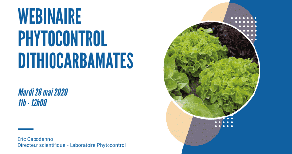 Dithiocarbamates – Webinaire