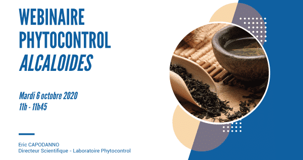 Alcaloïdes – Webinaire