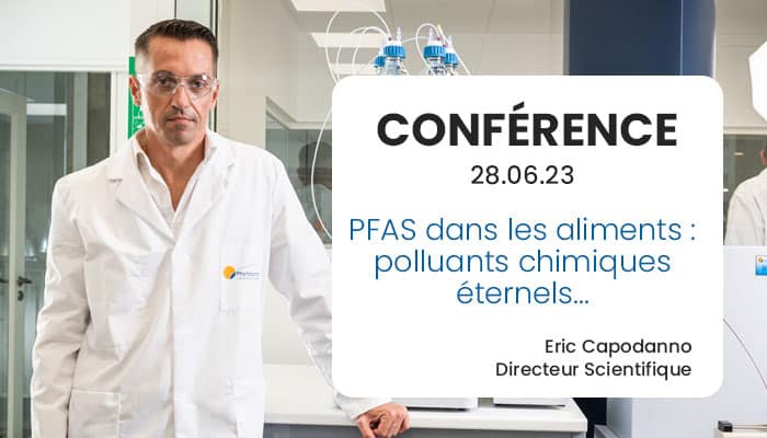 Conférence sur les PFAS dans les aliments