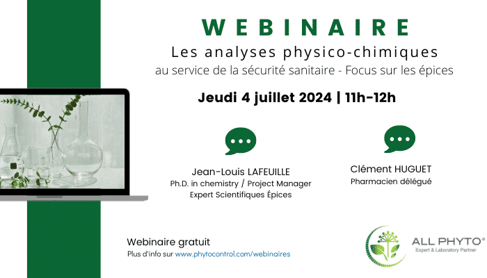 Les analyses physico-chimiques : au service de la sécurité sanitaire - Focus sur les épices