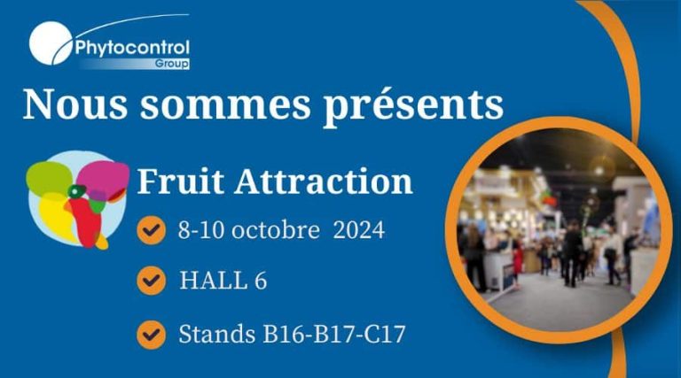 Phytocontrol participa en el salón Fruit Attraction 2024