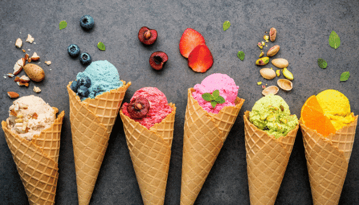 glaces