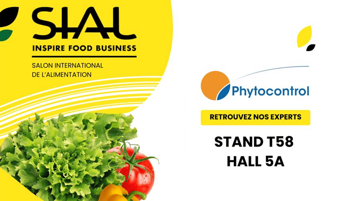 Phytocontrol au SIAL Paris 2026 : rendez-vous Hall 5A – Stand T58